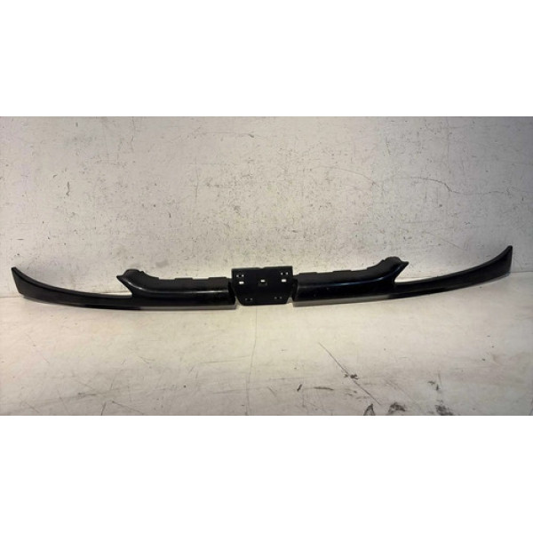 Moldura Grade Parachoque Dianteiro Peugeot 206 1999-2011 Preto Brilhante