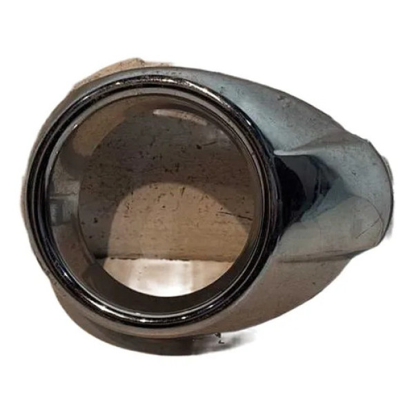 Moldura Aro Farol De Milha Esquerdo Ford Focus 2014 2015 Prateado Esquerdo