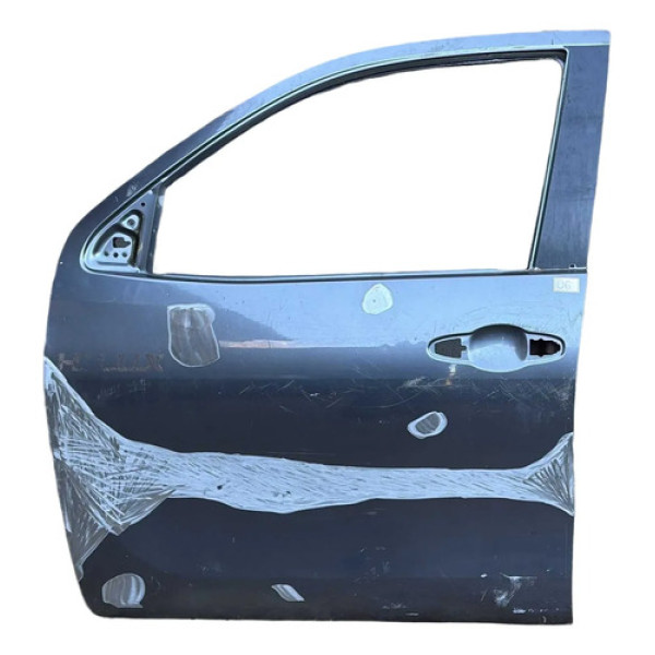 Porta Dianteira Toyota Hilux 2016 2017 2018 2019 A 2024 L.e Dianteira Esquerdo Cinza-escuro