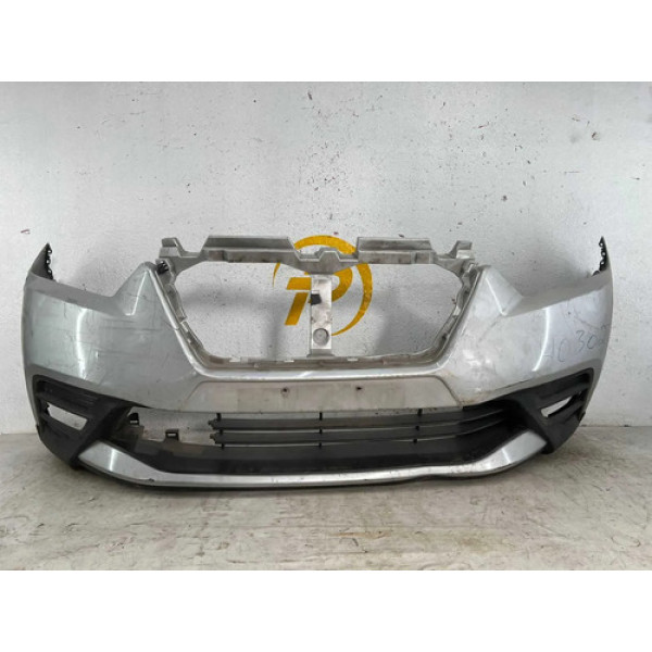 Parachoque Nissan Kicks 2017 2018 2019 2020 2021 Original Prateado