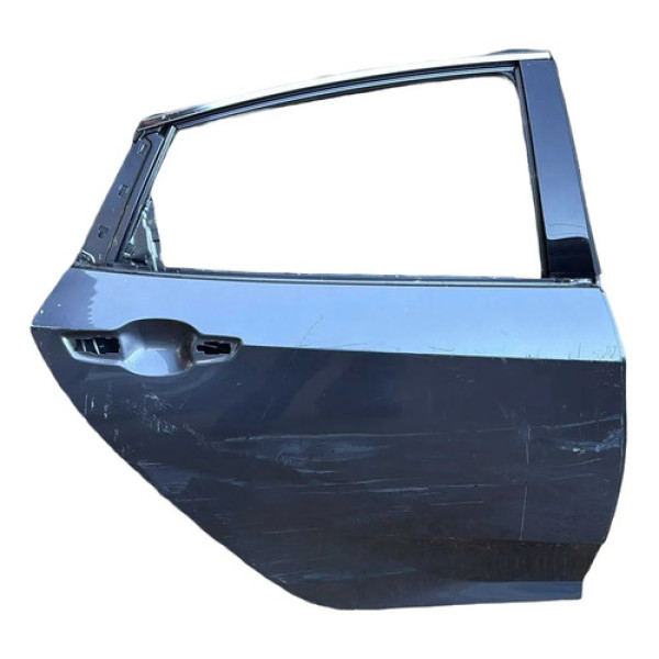 Porta Traseira Honda Civic 2017 2018 2019 2020 2021 L.d Traseira Direito Cinza-escuro
