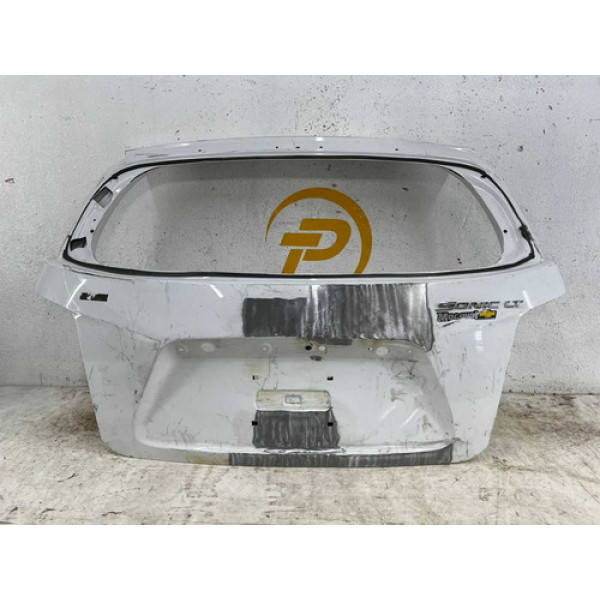 Tampa Traseira Sonic Hatch 2012 2013 2014 2015 Original Branco
