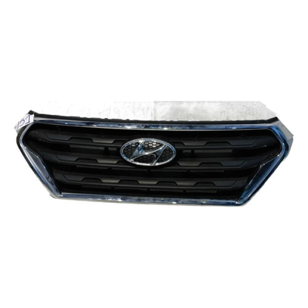 Grade Dianteira Hyundai Creta 2017 2018 2019 2020 Preto Fosco