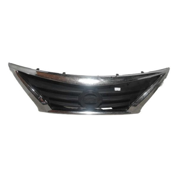Grade Parachoque Nissan Versa 2015/2021 Preto Fosco