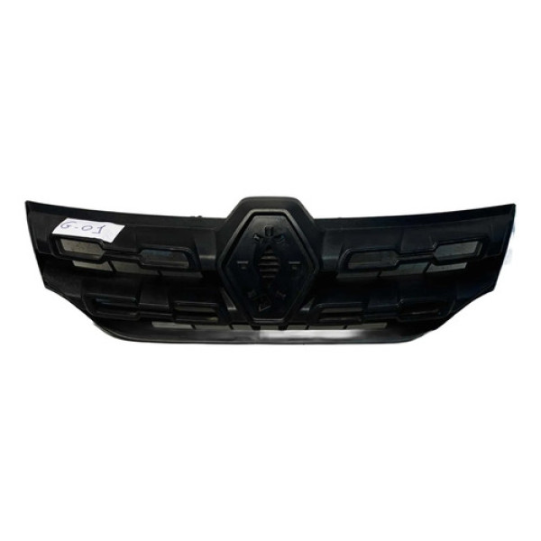 Grade Dianteiro Renault Kwid 2018 2019 2020 2021 2022 Preto Fosco