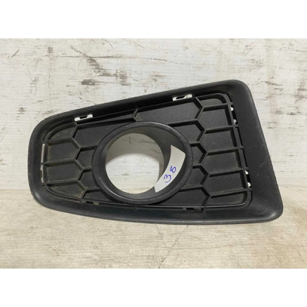 Moldura Milha Renault Sandero 2012 2013 2014 L.d Original Preto Direito