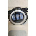 Farol De Neblina Led Angel Eyes De 4 Polegadas Alto E Baixa Branco