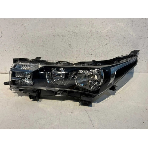 Par De Farol Toyota Corolla 2015 2016 2017 Original Esquerdo/motorista
