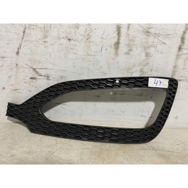 Moldura Milha Hyundai Santa Fé 2013 2014 2015 L.e Original Preto Esquerdo