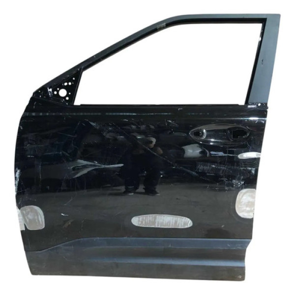 Porta Dianteira Gm Montana 2023 2024 2025 L.e Original Dianteira Esquerdo Preto