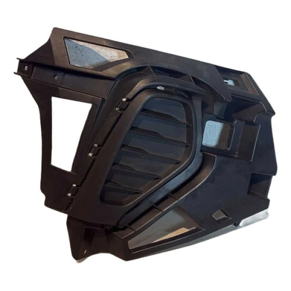 Moldura Farol De Milha Direito Vw Nivus 2021 2022 2023 2024 Preto Direito