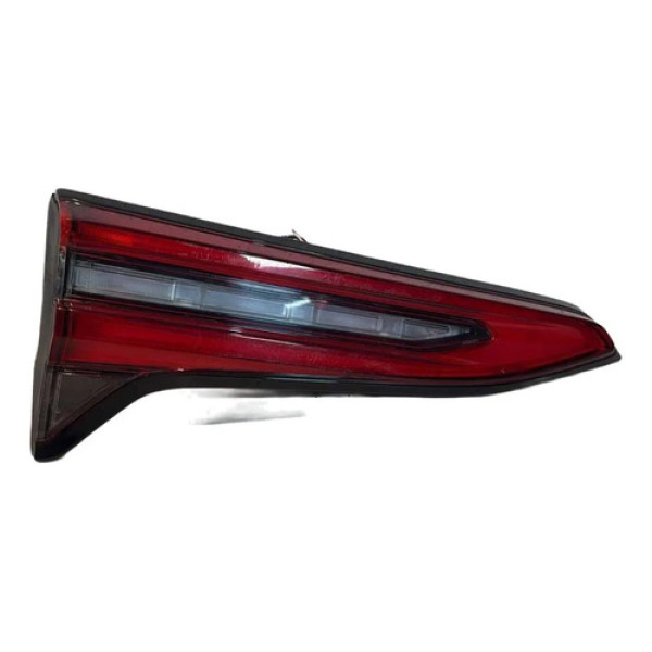 Lanterna Tampa Esquerda Toyota Hilux Sw4 2021 2022 2023 Esquerdo/motorista Vermelho