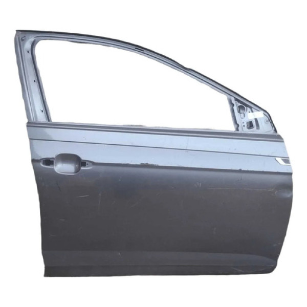Porta Dianteira Vw Polo Virtus 2018 2019 2020 2021 L.d Dianteira Direito Cinza
