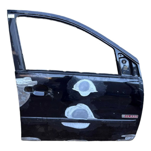 Porta Dianteira Direita Ford Fiesta 2004/2014 Dianteira Direito Preto