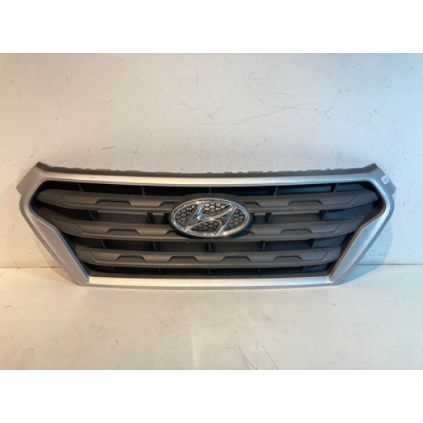 Grade Parachoque Hyundai Creta 2017 2018 2019 2020 / Origi Preto Fosco