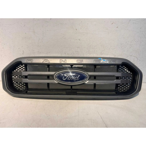 Grade Dianteira Ford Ranger 2018 2019 2020 2021 2022 2023 Cinza Brilhante