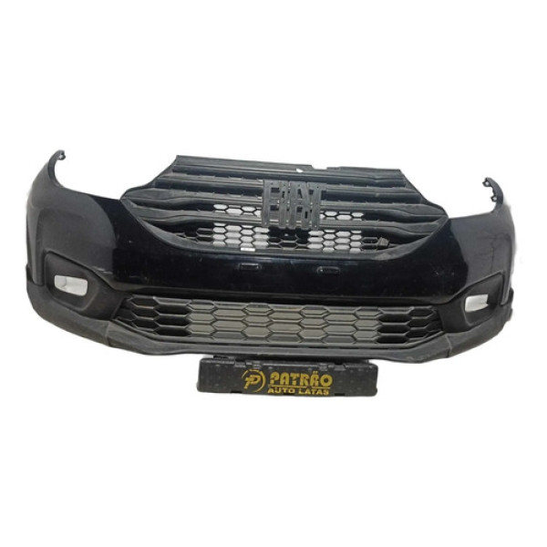 Parachoque Fiat Strada 2021 2022 2023 2024 2025 2026 Preto