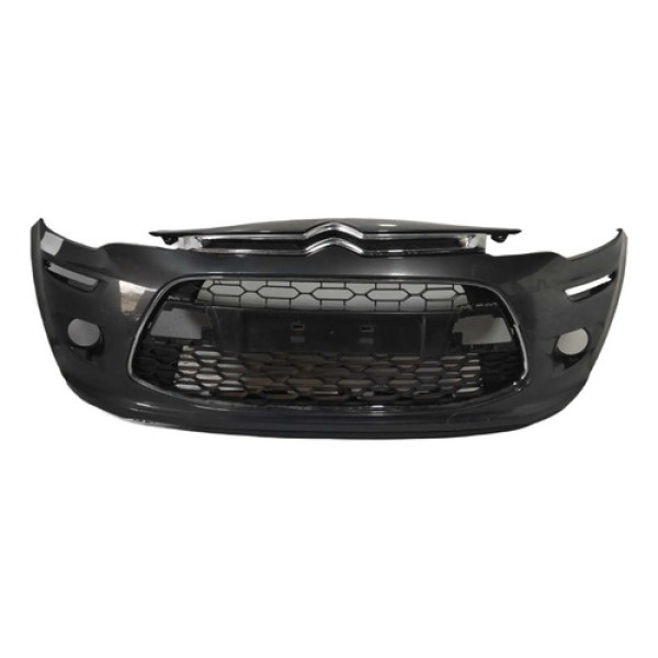Parachoque Dianteiro Citroen C3 2013/2021 Original Cinza-escuro