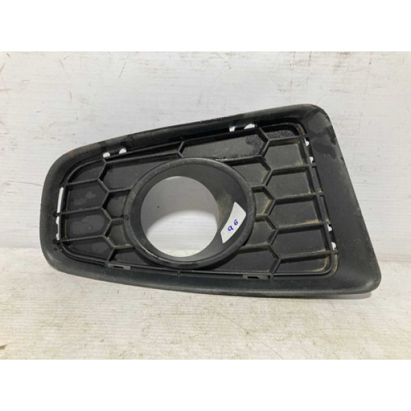 Moldura Milha Renault Sandero 2012 2013 2014 L.d Original Preto Direito