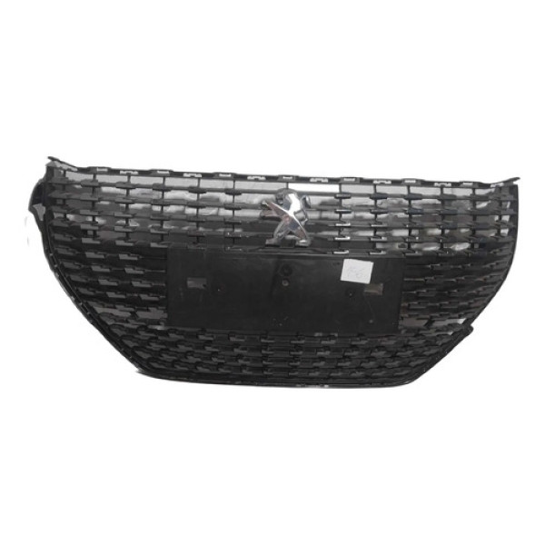Grade Parachoque Peugeot 208 2020/2024 Preto Fosco