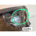 Aplique Dianteiro Parachoque Outlander 2015 A 2019 / Ori Det Preto
