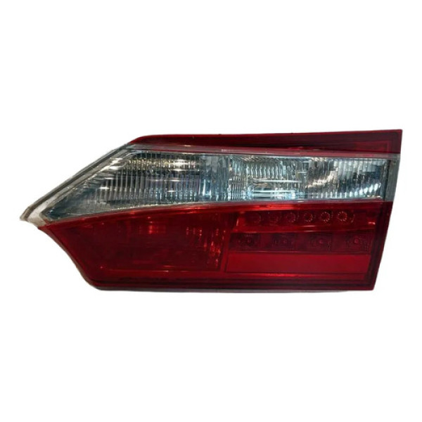 Lanterna Tampa Direita Toyota Corolla Led 2015 2016 2017 Direito/passageiro Vermelho