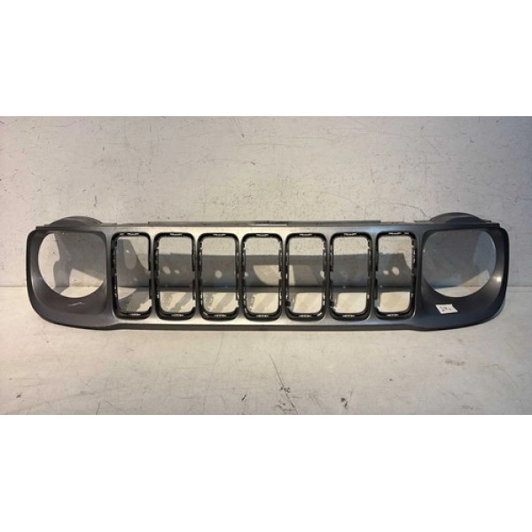 Grade Dianteiro Jeep Renegade 2015 2016 2017 2018 2019/2021 Cinza-escuro Brilhante