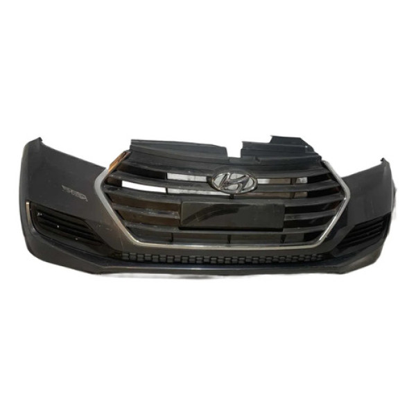 Parachoque Hyundai Hb20 2016 2017 2018 2019 / Original Cinza-escuro