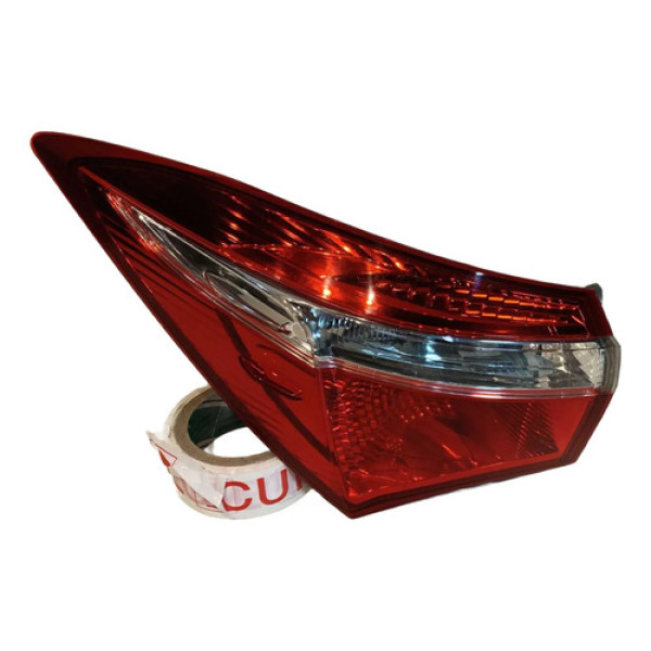 Lanterna Esquerda Toyota Corolla S/led 2015 2016 2017 Esquerdo/motorista Vermelho