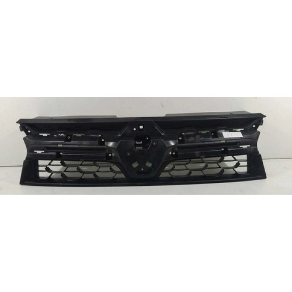 Grade Dianteira Renault Duster Oroch 2016 2017 2018 2019 Preto Brilhante