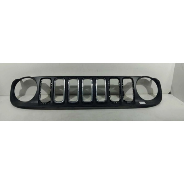 Grade Dianteira Jeep Renegade  2017 2018 2019 2020 2021 Preto Fosco