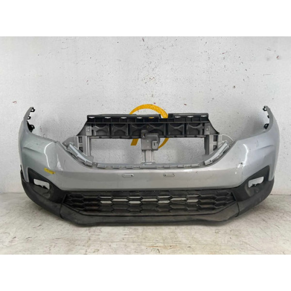 Parachoque Fiat Strada 2020 2021 2022 2023 Original Prateado