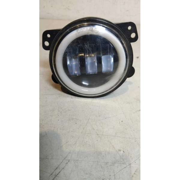 Farol De Neblina Led Angel Eyes De 4 Polegadas Alto E Baixa Branco