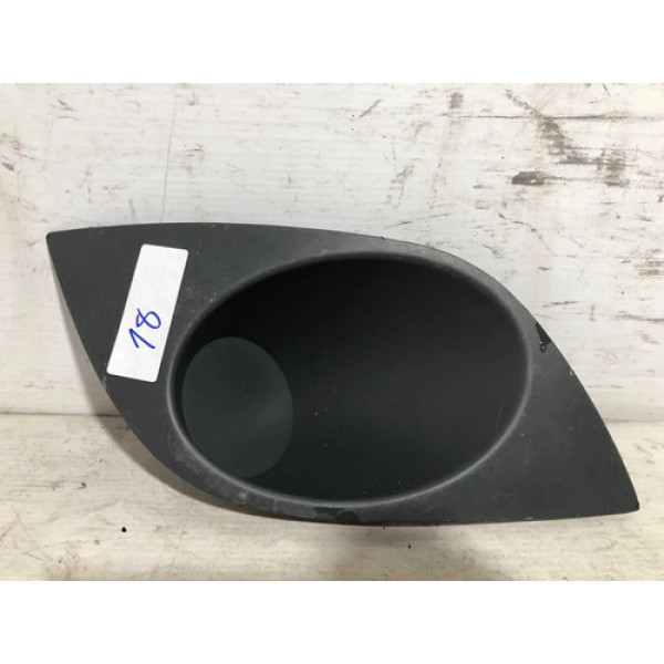 Moldura Milha Fiat Palio 2013 2014 2015 2016 2017 L.d Origin Preto Direito
