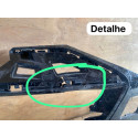 Aplique Parachoque Arrizo 6 2020 2021 2022 Original Preto Fosco