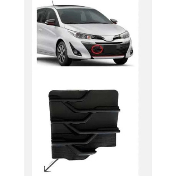 Tampa Reboque Parachoque Dianteiro Toyota Yaris 2018 A 2023