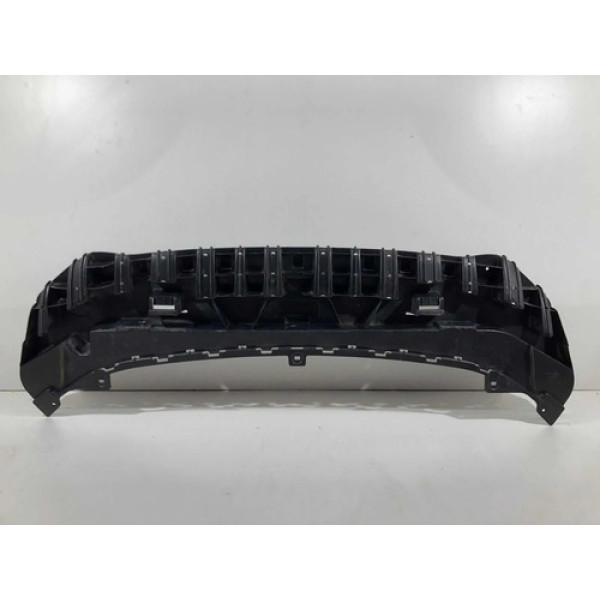 Defletor Parachoque Diant New Fiesta 2014 A 2016 Original Preto Fosco