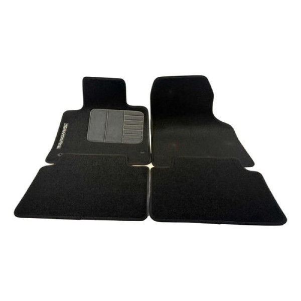 Tapete Carpete Hyundai Santa Fé 2013/2019 Novo Preto