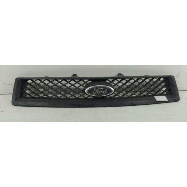 Grade Parachoque Dianteiro Ford Fiesta 2003 2004 2005- 2009 Preto Fosco