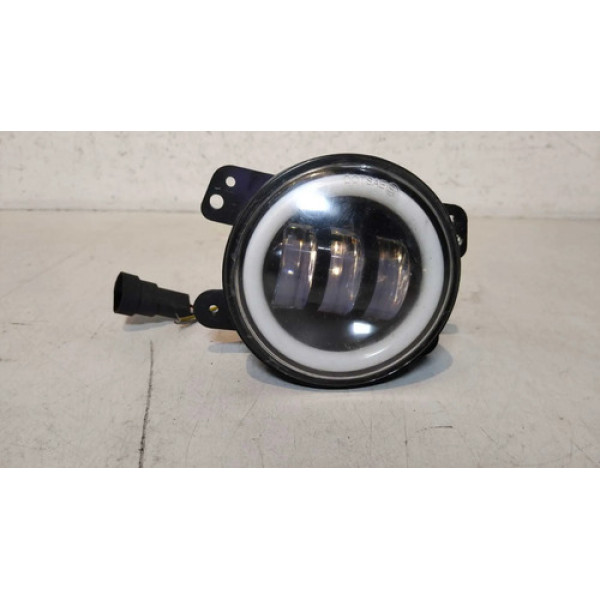 Farol  Neblina Led Angel Eyes 3,5 A 4 Polegadas Alto E Baixa Branca