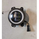 Farol  Neblina Led Angel Eyes 3,5 A 4 Polegadas Alto E Baixa Branca