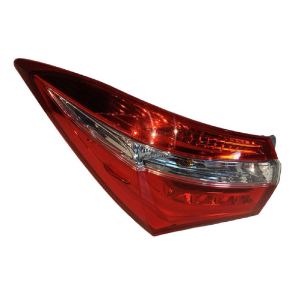 Lanterna Esquerda Toyota Corolla C/led 2015 2016 2017 Esquerdo/motorista Vermelho