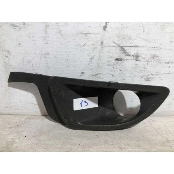 Moldura Milha Fiat Siena 2013 2014 2015 2016 2017 L.e Origin Preto Esquerdo