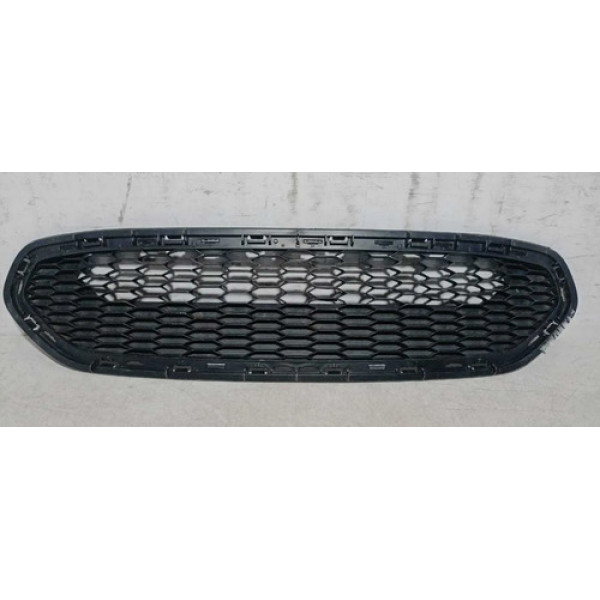 Grade Parachoque Dianteiro Ford Ka 2015 2016 2017 2018 Preto Fosco
