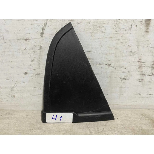 Moldura Externa Porta Tras Kwid 2018 2019 2020 2021 L.d Orig Preto Brilhante