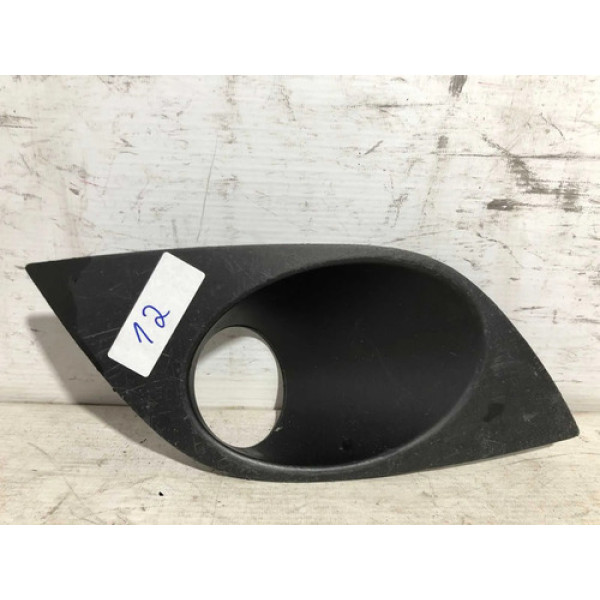 Moldura Milha Fiat Palio 2013 2014 2015 2016 2017 L.d Origin Preto Direito