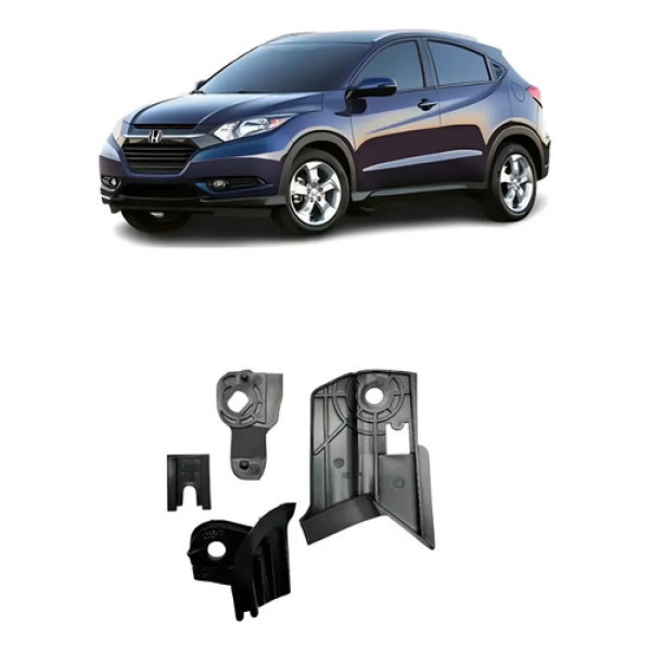 Kit Garra Recuperacao Farol Hrv Hr-v 2015 2016 17 2019 2020 Esquerdo/motorista