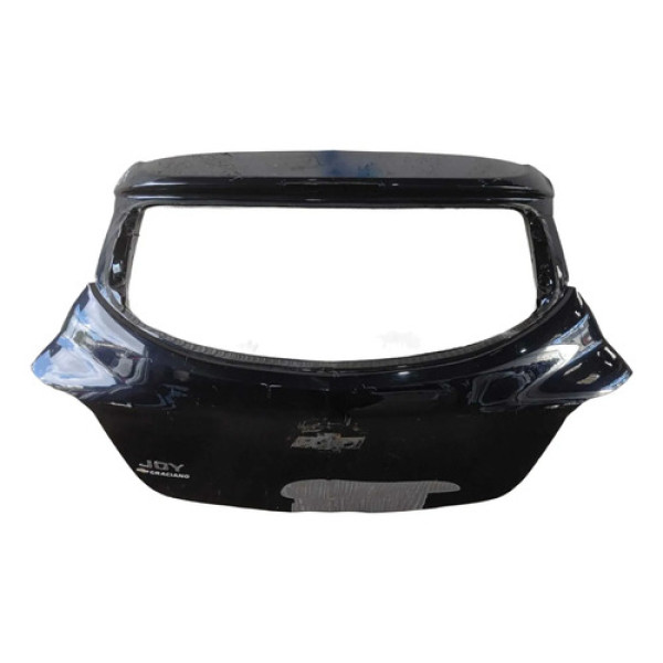 Tampa Traseira Gm Onix Joy 2013 2014 2015 2016 / Original Preto