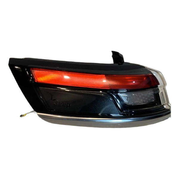 Lanterna Jeep Commander Com Led 2021 2022 2023 2024 2025 L.e Esquerdo/motorista Vermelho