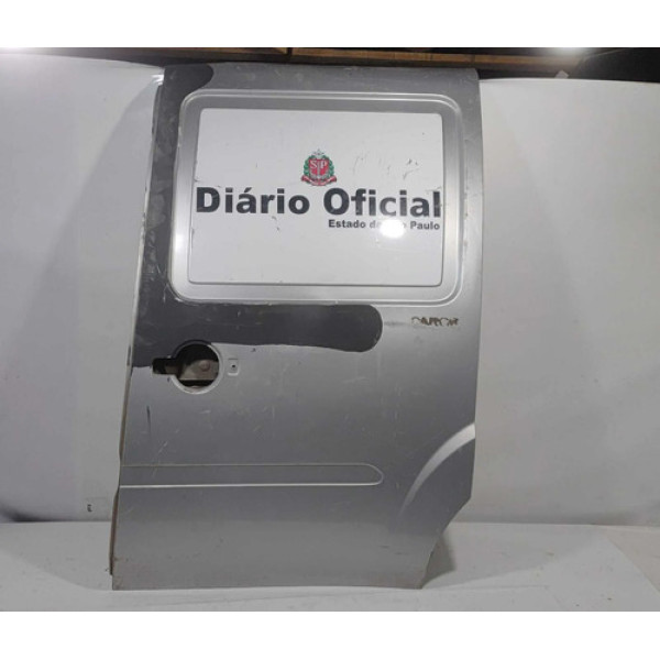 Porta Lateral Fiat Doblo 2003 2004 2005 2006 A 2017 L.e Orig Traseira Esquerdo Cinza